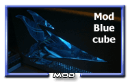 Mod Blue Cube
