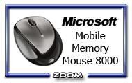 Microsoft Mobile Memory Mouse 8000