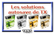 Solutions de gravure Autosave de TX