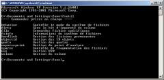 Fsutil : la trousse  outils de votre partition