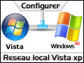 Communication rseau entre Windows Vista et XP