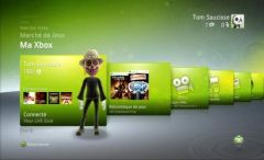Dashboard Xbox 360 :  peine sorti, dj test