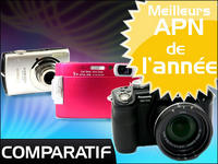 Appareil photo numrique : le meilleur de 2008