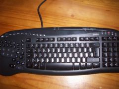 Clavier Gamer Merc Stealth Illuminated