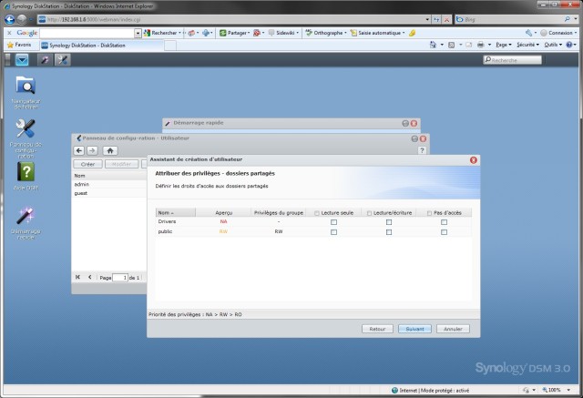diskstation manager 3 utilisateur 4