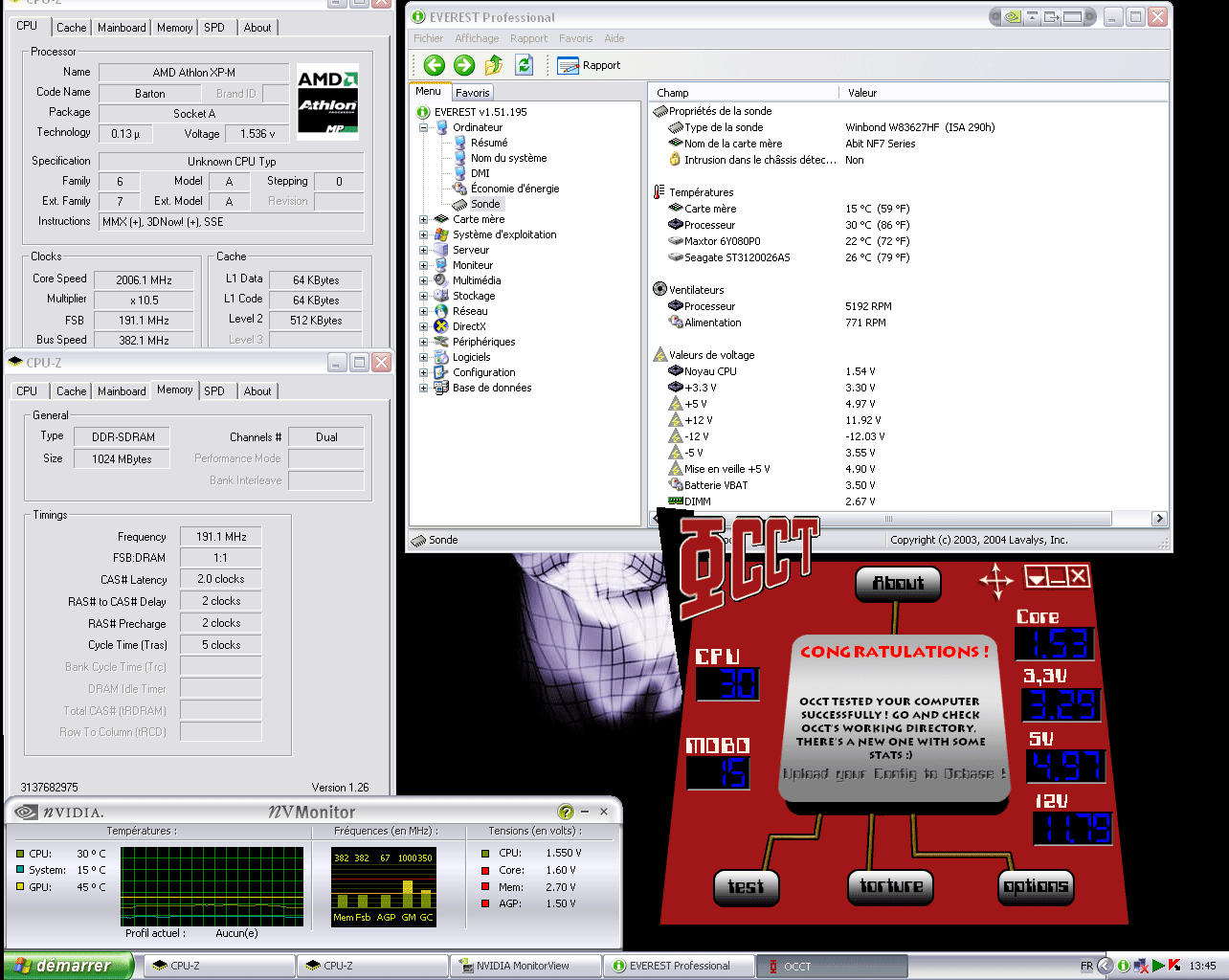 Antec NeoPower resultat test1