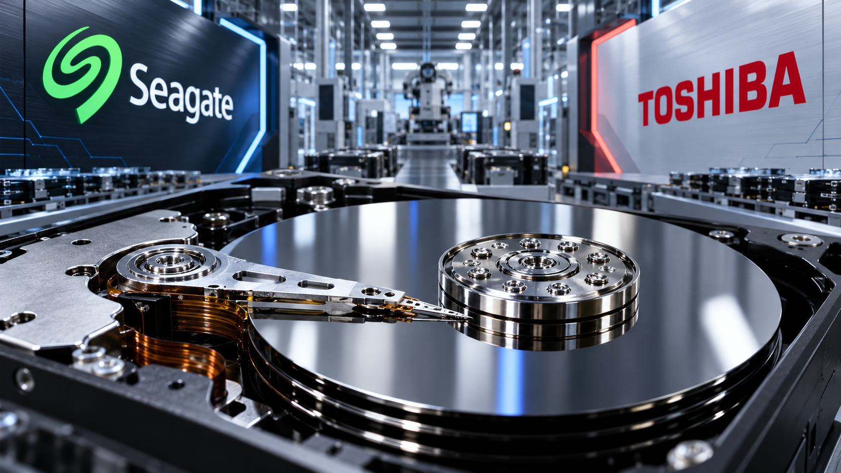 TDK Seagate Toshiba