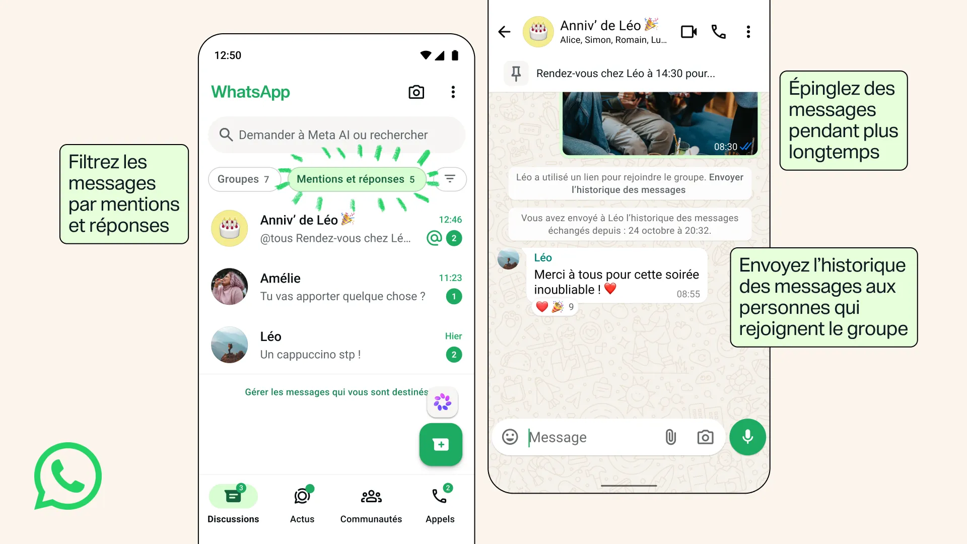 Whatsapp Groupes