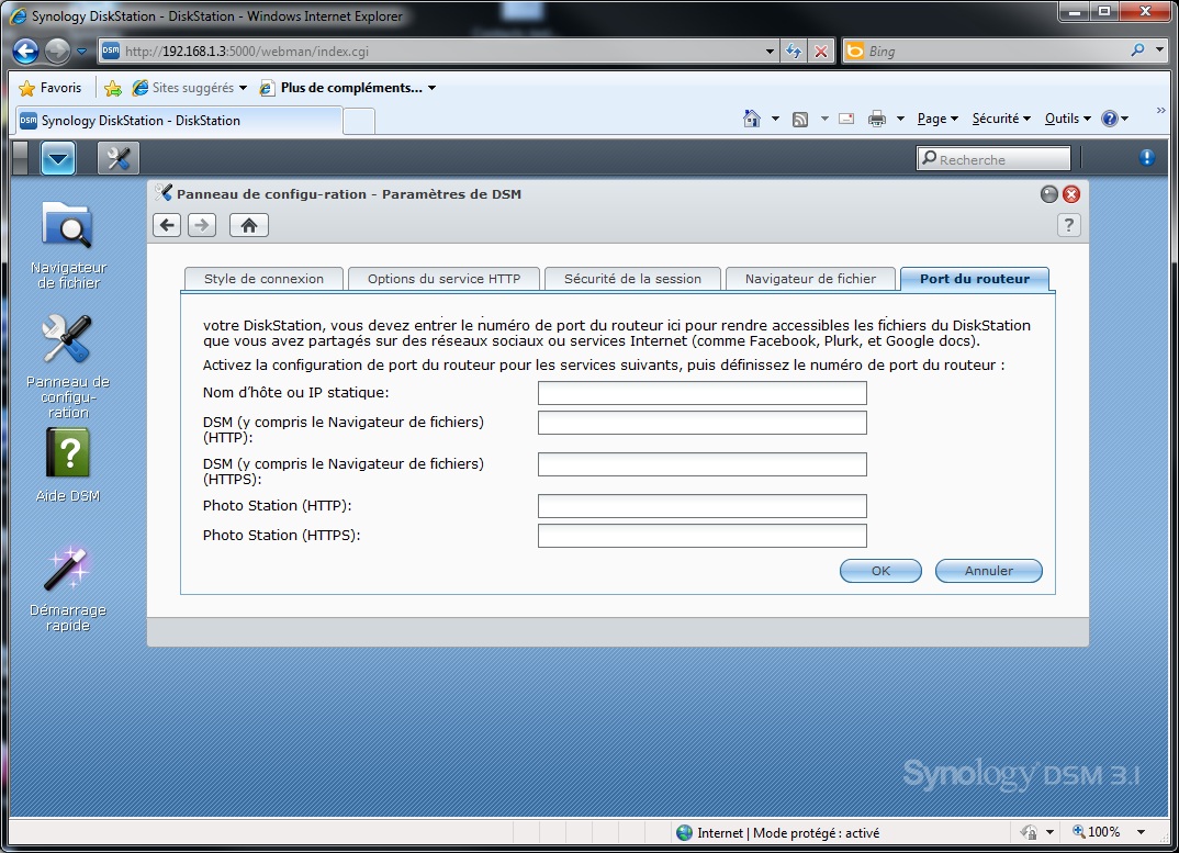 parametresDSM 4