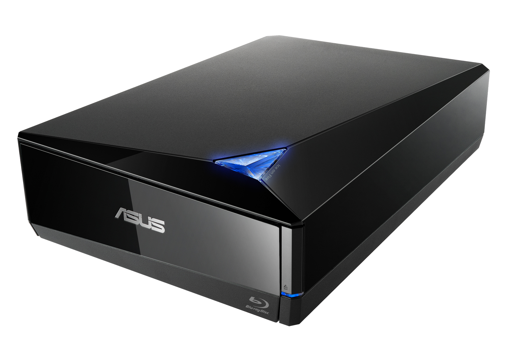 PR ASUS BW-12D1S-U external 3D Blu-ray Writer horizontal