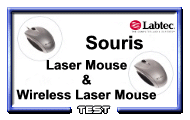Labtec Laser Mouse et Wireless Laser Mouse