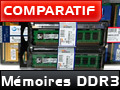 Comparatif sur la DDR3