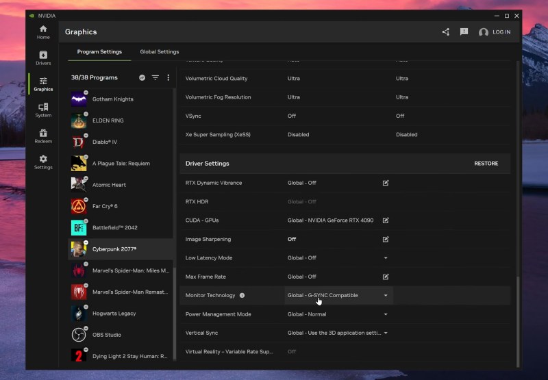 Nvidia App
