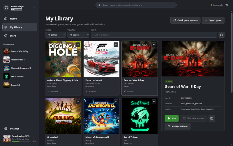 Xbox PC Gamepass