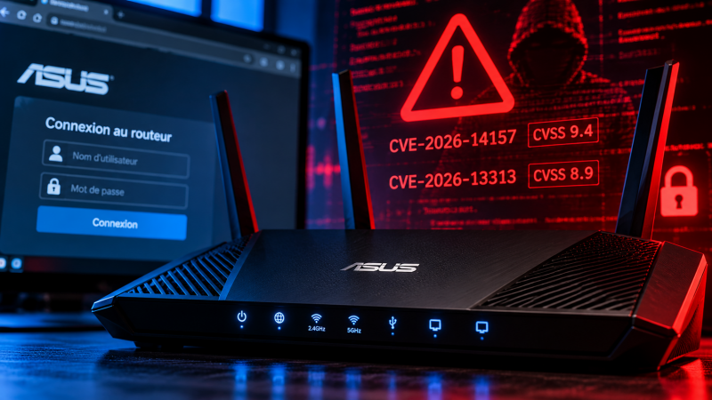 Routeur Asus Faille