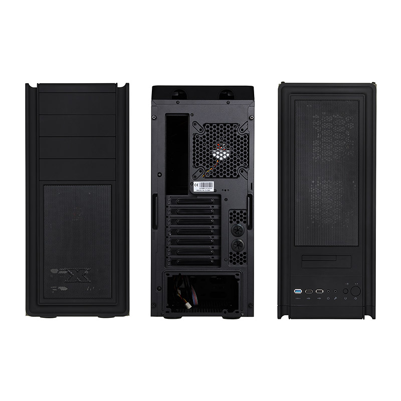 Xigmatek Midgard II Midi-Tower - black (1)