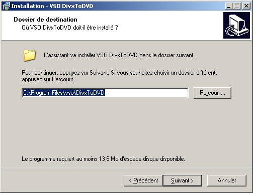 divxtodvd-installation