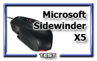 Photo-titre pour cet album: Microsoft Sidewinder X5