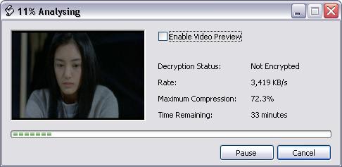 DVDShrink, dvd entier, écran 6